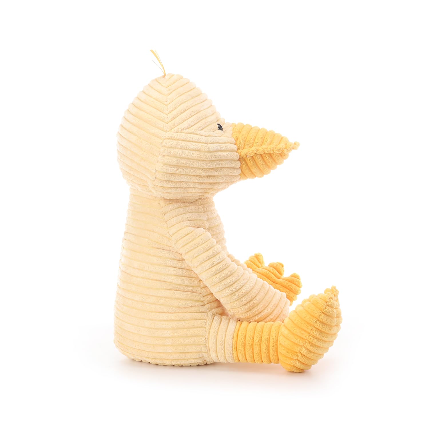 Apricot Lamb Cord Ente Plüschtier Kuscheltier Stofftier Gelb 40cm