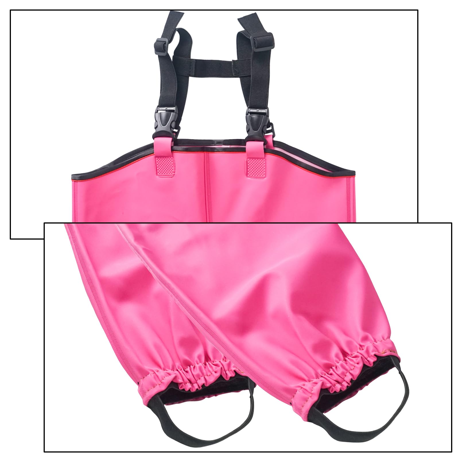 Luwint Pantalones de lluvia impermeables para niños, ligeros, para exteriores, pantalones de lluvia a prueba de suciedad, pantalones de nieve para niños y niñas
