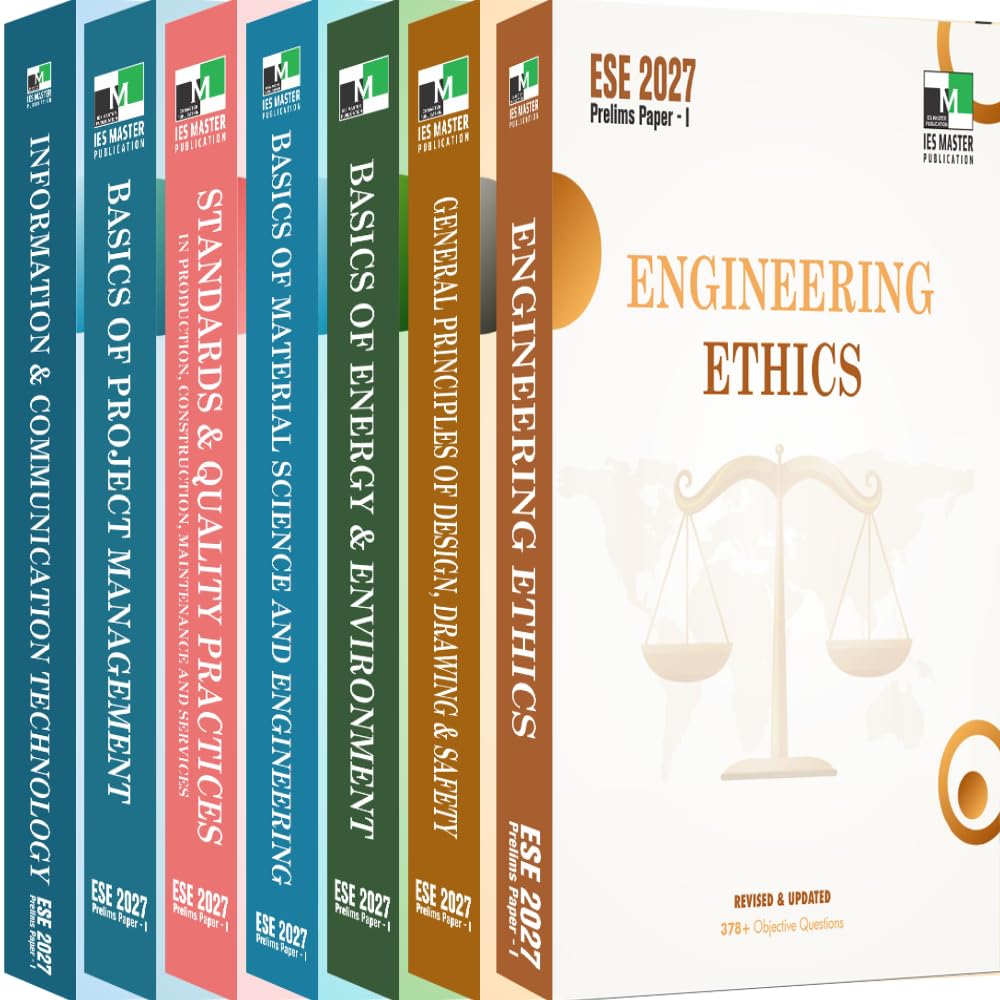 Image of ESE 2027 General Studies Complete Combo | Engineering Services Paper-I All Modules | 7 Books Set