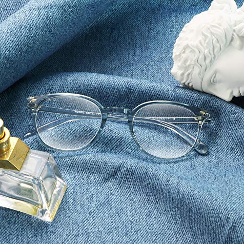 Image of VisionGlobal Blue Light Blocking Glasses for Women Men, Computer Reading, TV Glasses, Stylish Oval /Square Frame