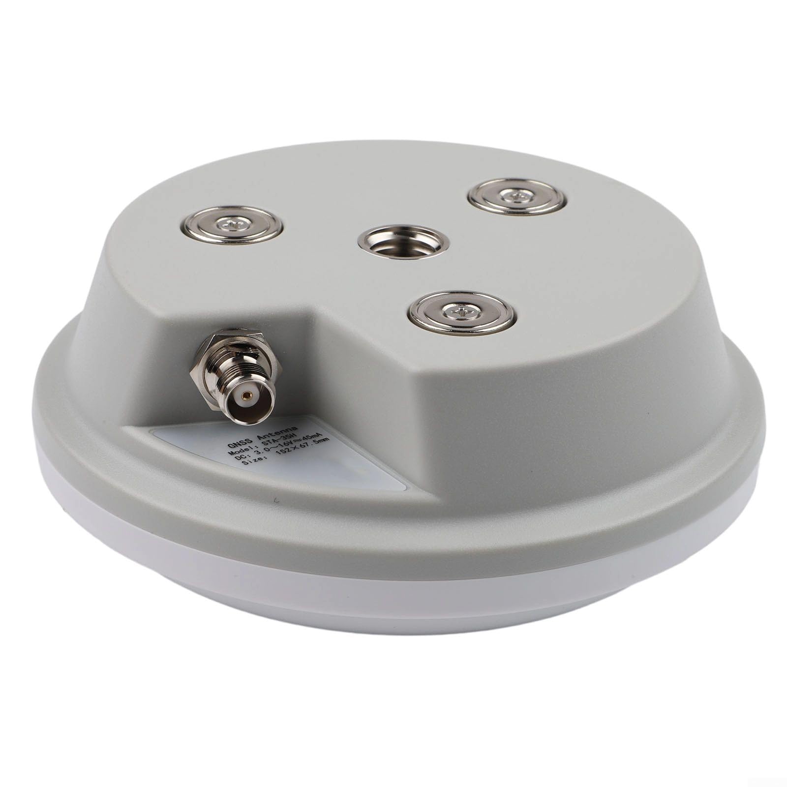 AG35 per GNSS L1 L2 L5 per GPS per Galileo ± 2,5 cm AG35 per GNSS (antenna singola) | Precisione ± 2,5 cm, tecnologia differenziale, segnali L1/L2/L5, per GPS per Galileo GLONASS, misurazione precisa