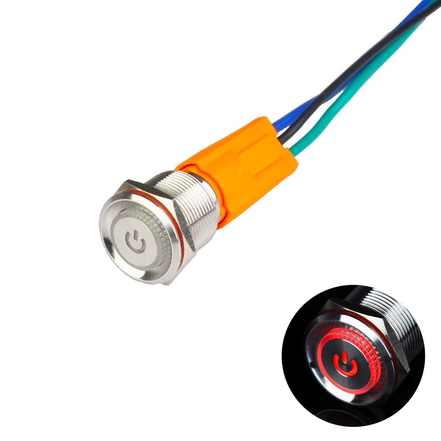 はるか　703035天板金網ワンタッチロックお急ぎ Amazon.co.jp: Hosiakly 10A/100V ロック型 押しボタンスイッチ