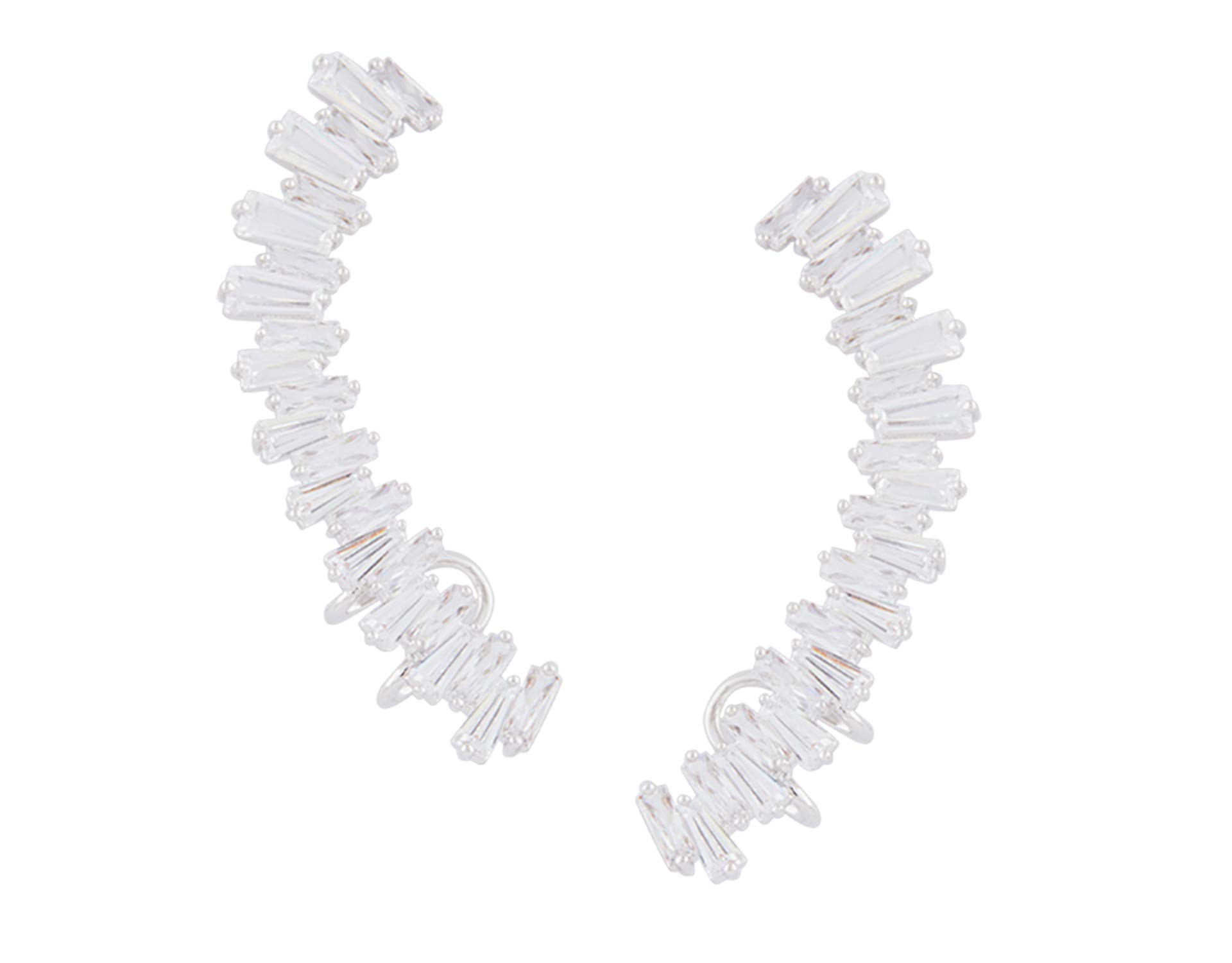 Earring for Women, Silver Coloured Plated Designer Earring for Womens & Girls, Wedding Gift set