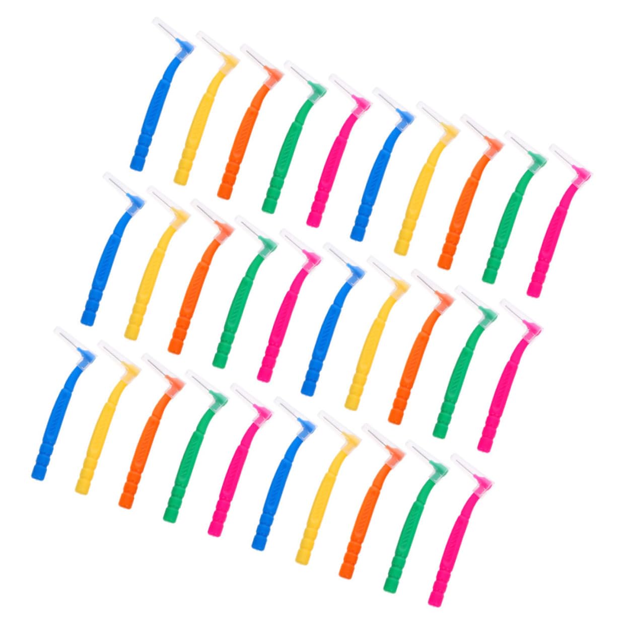 minkissy 150 Piezas Cepillo Interdental Cepillo De s De De Para Brackets Para Frenillos De Para Los Plástico