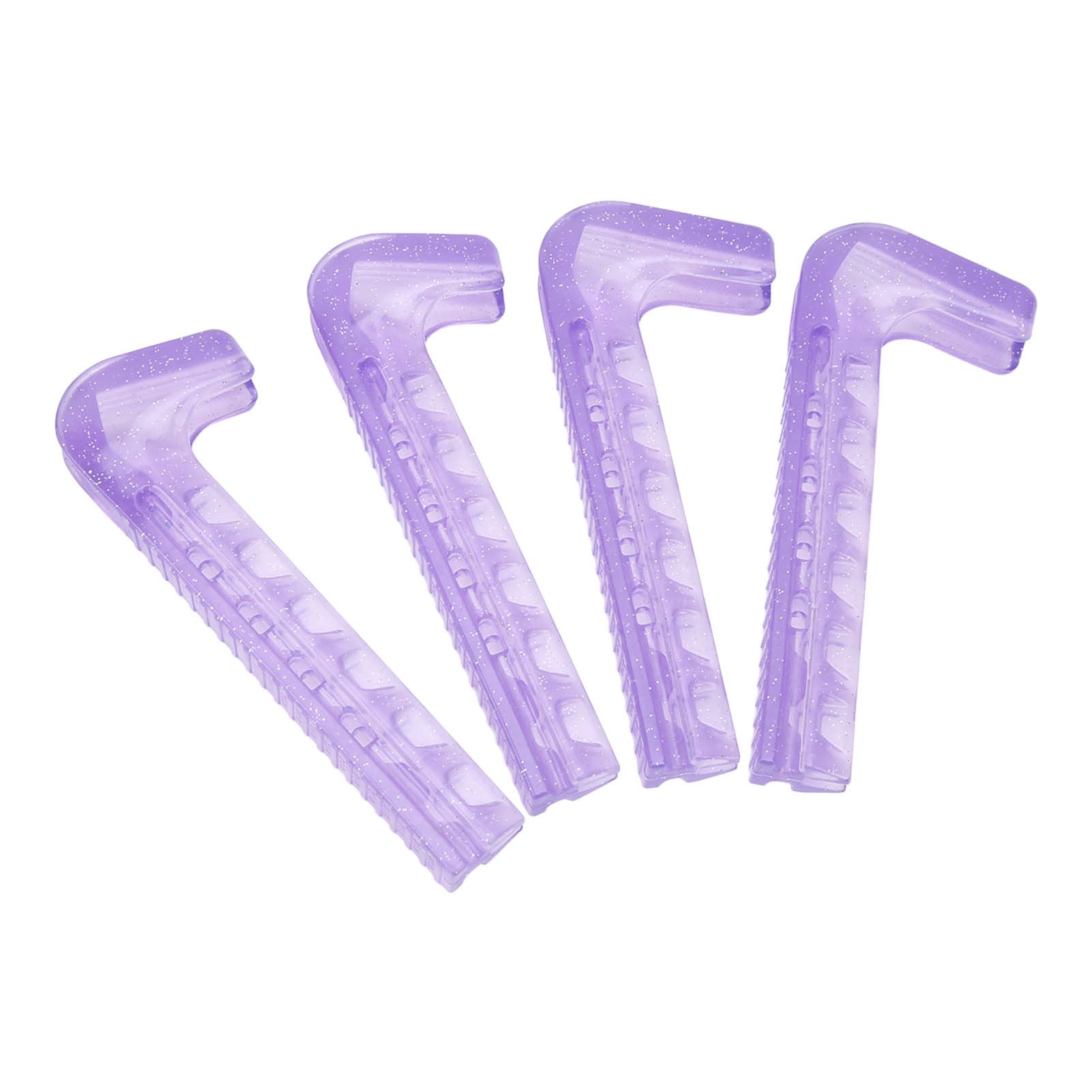 AUNMAS Couvre-lames de patins à glace, matériau en silicone réglable, facile à utiliser pour patins à glace