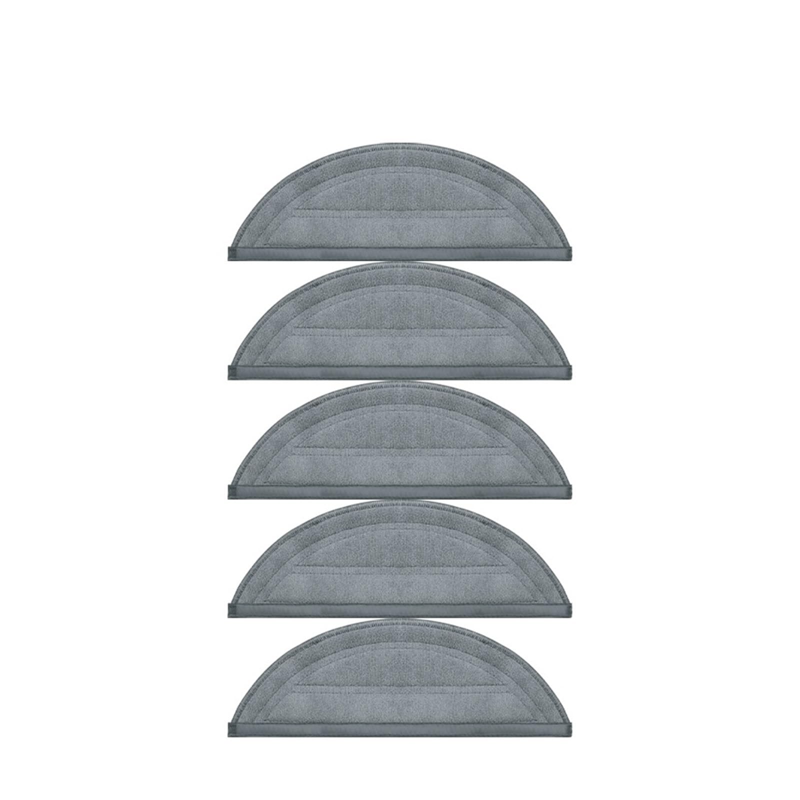 Compatible With Roborock Saros 10, S9 Maxv Ultra Robot Vacuum Cleaner Accessories Spare Parts Replacements Mop Cloths Mop Pads(Big 5PCS)