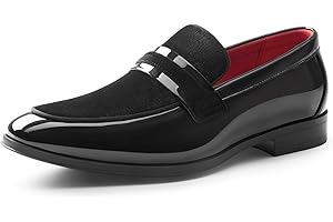 Men's Tuxedo Patent Loafers: The Epitome of Sophisticated Footwear