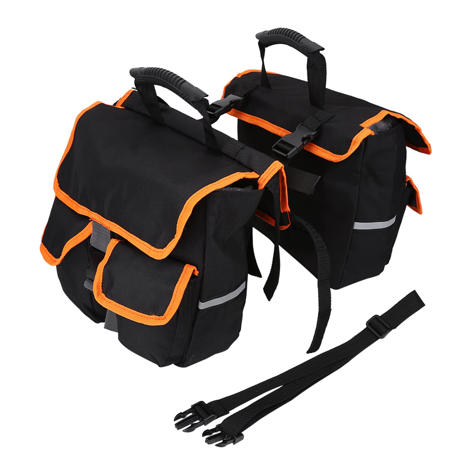 Odpinana tylna torba podsiodłowa do jazdy na rowerze na świeżym powietrzu. Torba na bagażnik