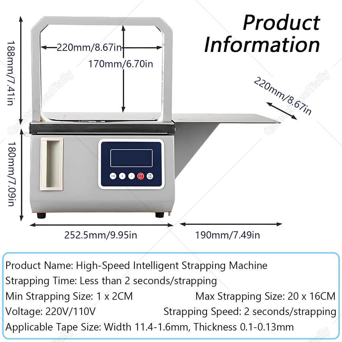 Reggiatrice Induzione Confezionamento Prodotti Freschi,Reggiatrice Automatica Verdure Induzione Fotoelettrica,Impacchettamento Rapido per Imballaggio Efficiente Prodotti