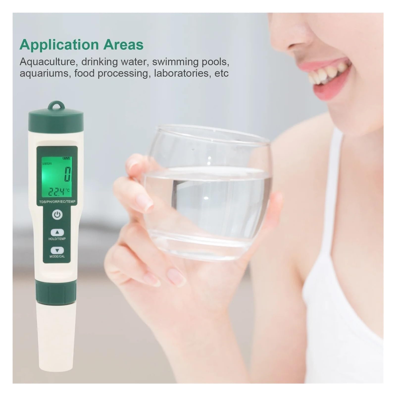 10 W 1 PH/TDS/EC/SALT/TEMP/SG/ORP/H2/żyzna/rezystywność Tester Jakości Wody Do Basenów Akwariów Z Wodą Pitną