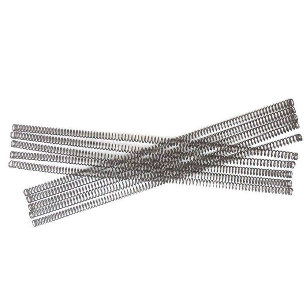 4 x Druckfeder, Länge 27mm, Außen 6mm, Drahtstärke 0,75mm (131