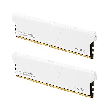 v-color デスクトップ用 メモリ DDR4 3600MHz 16GBx2 v-color デスクトップ用 メモリ DDR4 3600MHz 16GBx2