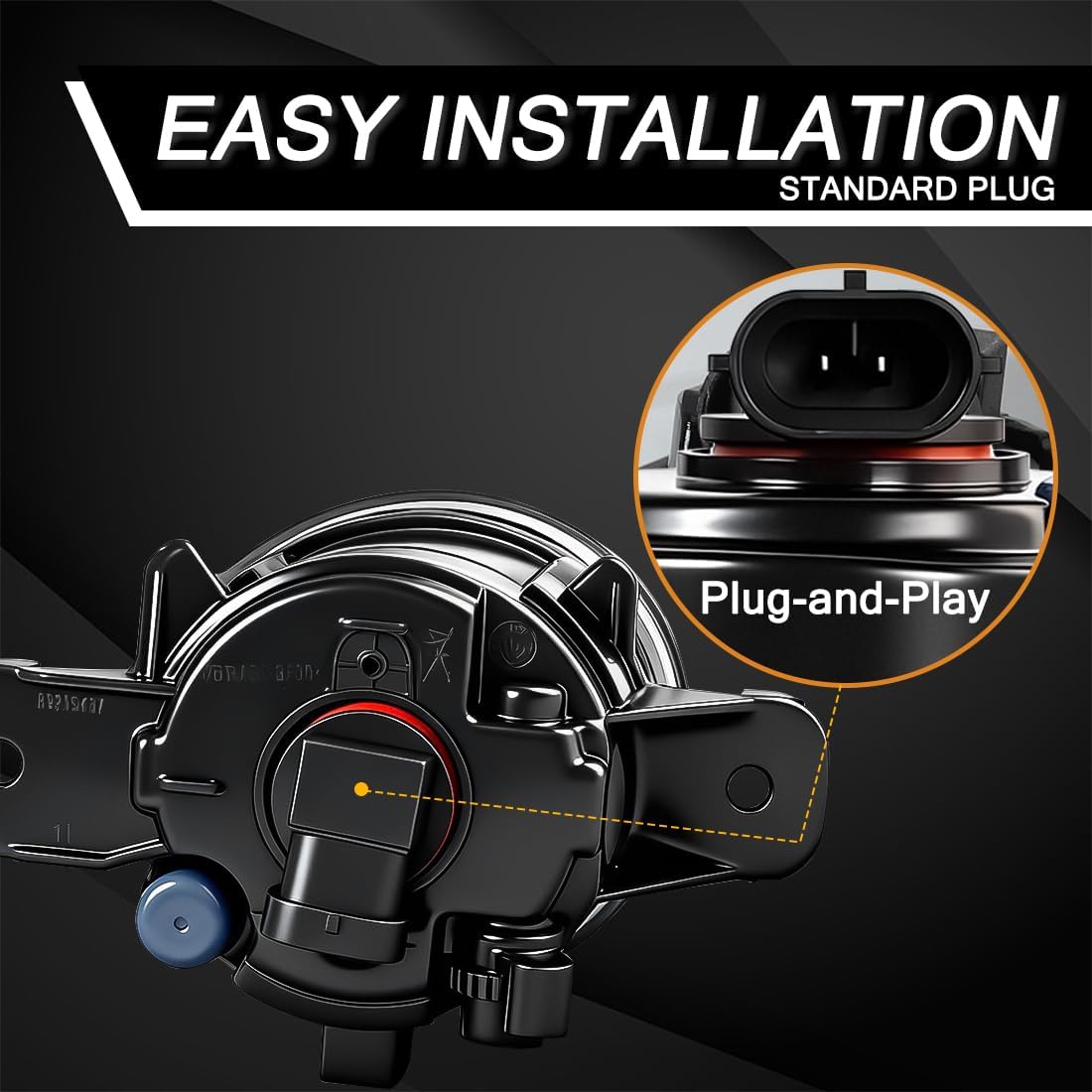 White 9 LED Fog Lights For Nissan Rogue Sentra Altima Murano Juke Pathfinder Fog Lamp For Infiniti QX60 G37 JX35