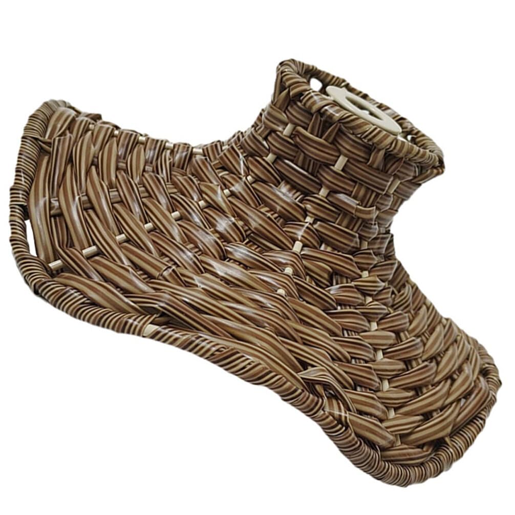 Veemoon Hanging Lamp Shades Rattan Light Fixture Lamp Shades for Restaurant Rustic Lampshade