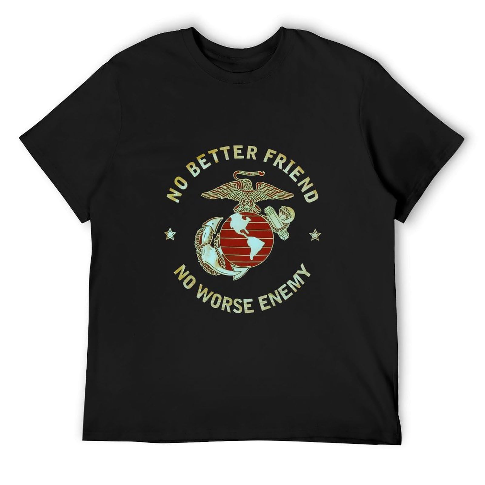 S*P様 USMC アメリカ海兵隊 海軍 半袖Tシャツ ブルドック　3段アーチ T-SHIRT U.S.M.C. / 1960s SERGEANT MAJOR JIGGS BULLDOG PRINT