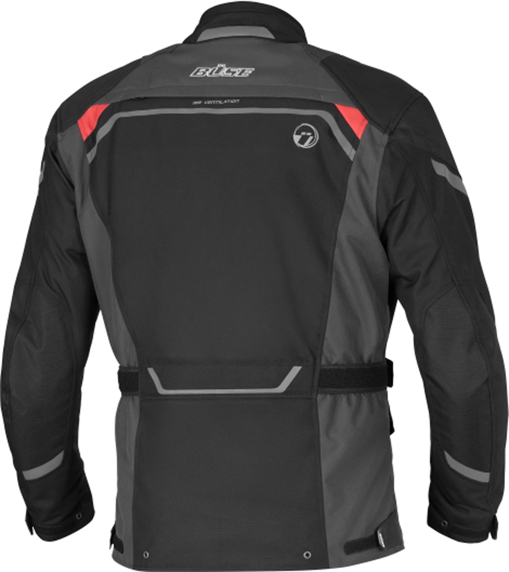 Büse Lago 3 Motorrad Textiljacke, schwarz, S | Wasserdicht