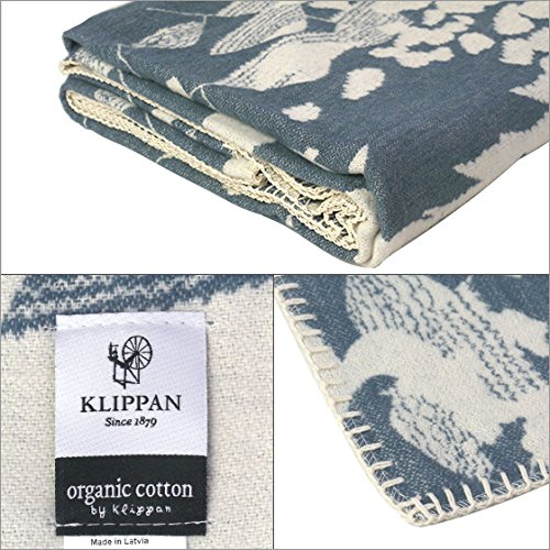 KLIPPAN オーガニックコットン ブランケット 140x180cm Amazon | [クリッパン]KLIPPAN オーガニック ブラッシュド コットン