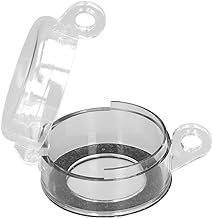 Protetor De Interruptor De Botão De Pressão De 30 Mm, Tampa Do Interruptor De Botão De Alimentação Interruptor De Parada De Emergência Tampa Transparente à Prova De Poeira BS-02 Para Interruptor De Bo