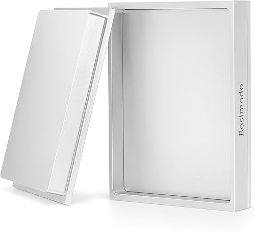 Miniatura 37 de [1X1] Molde de preprensa sólido 6061 Molde de preprensa de aluminio para prensado de flores (blanco plateado 1 x 1)