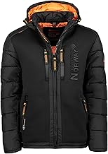 Geographical Norway Beachwood Men's Winter Jacket, Hooded, Parka, Warm Down Jackets, Quilted, Padding, Warm Lining