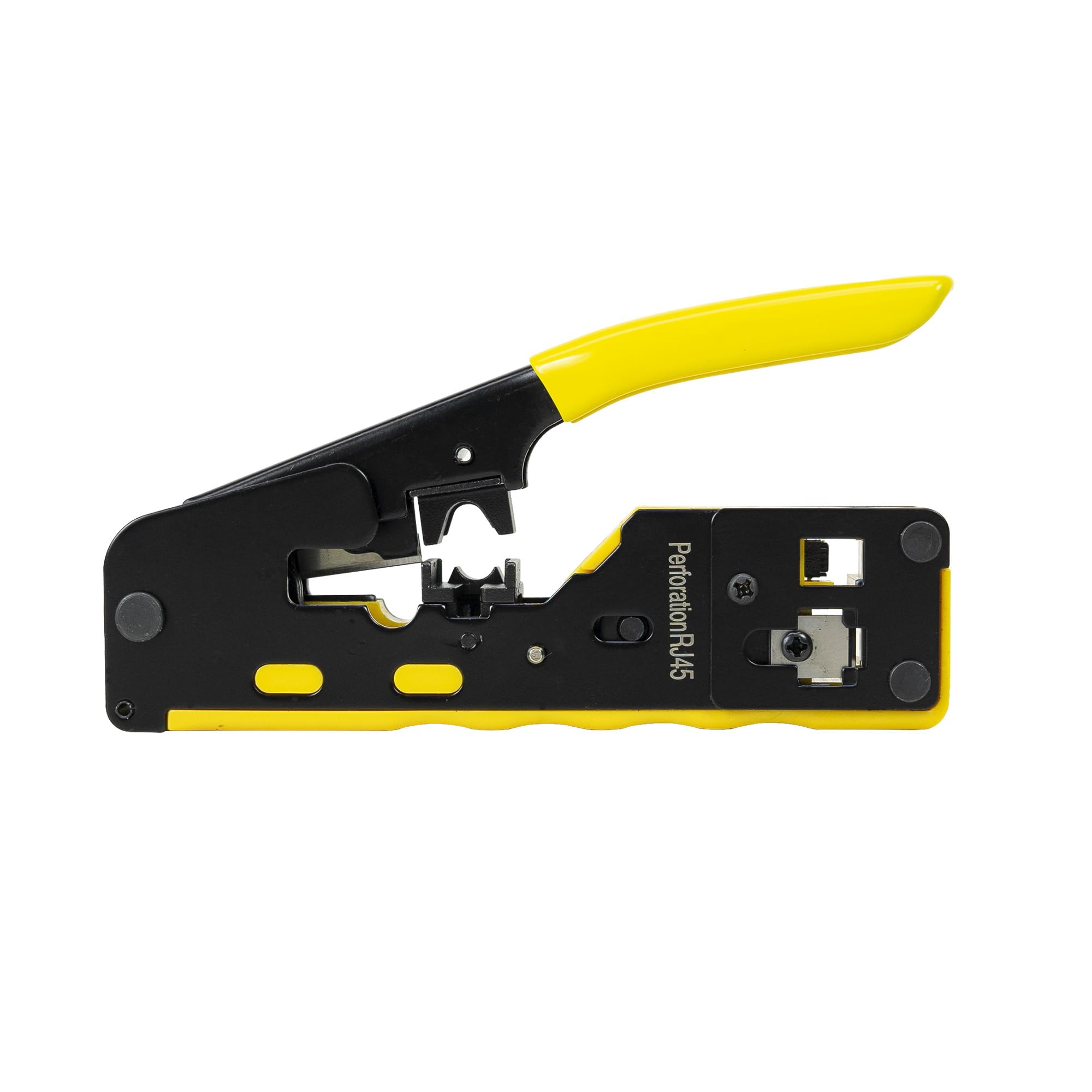 PNI Pinza SR7, per tagliare, spellare cavi e crimpare spine RJ12, RJ45 CAT5, CAT6, CAT7