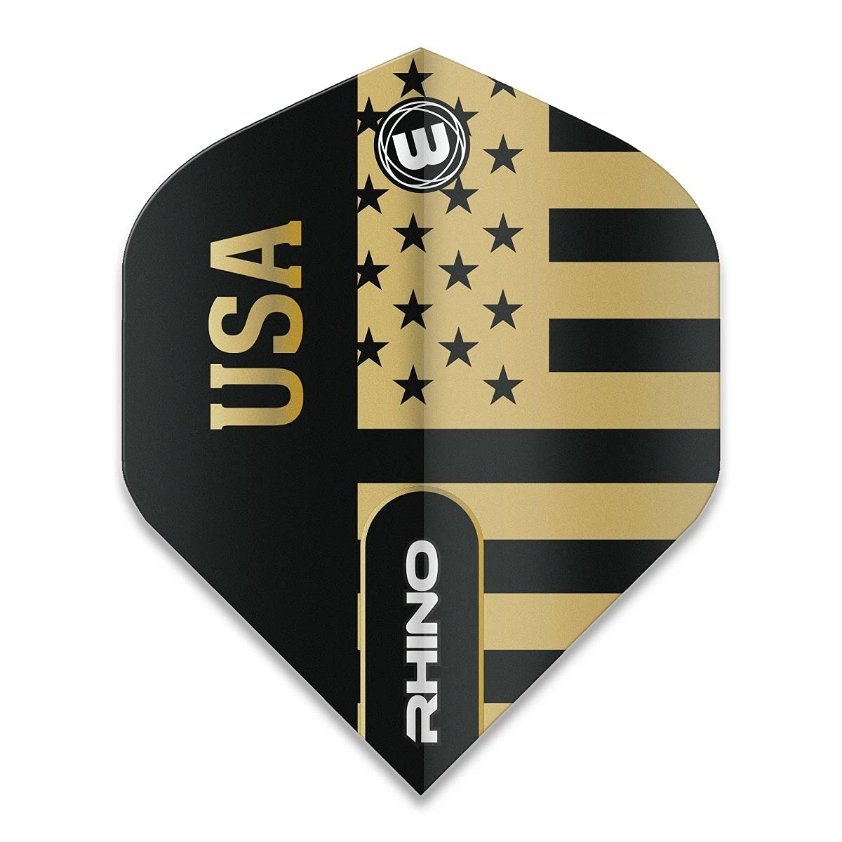 Winmau USA American Flag Stars & Stripes Patriot 100 Micron Strong Standard Dart Flights (3 Sets)