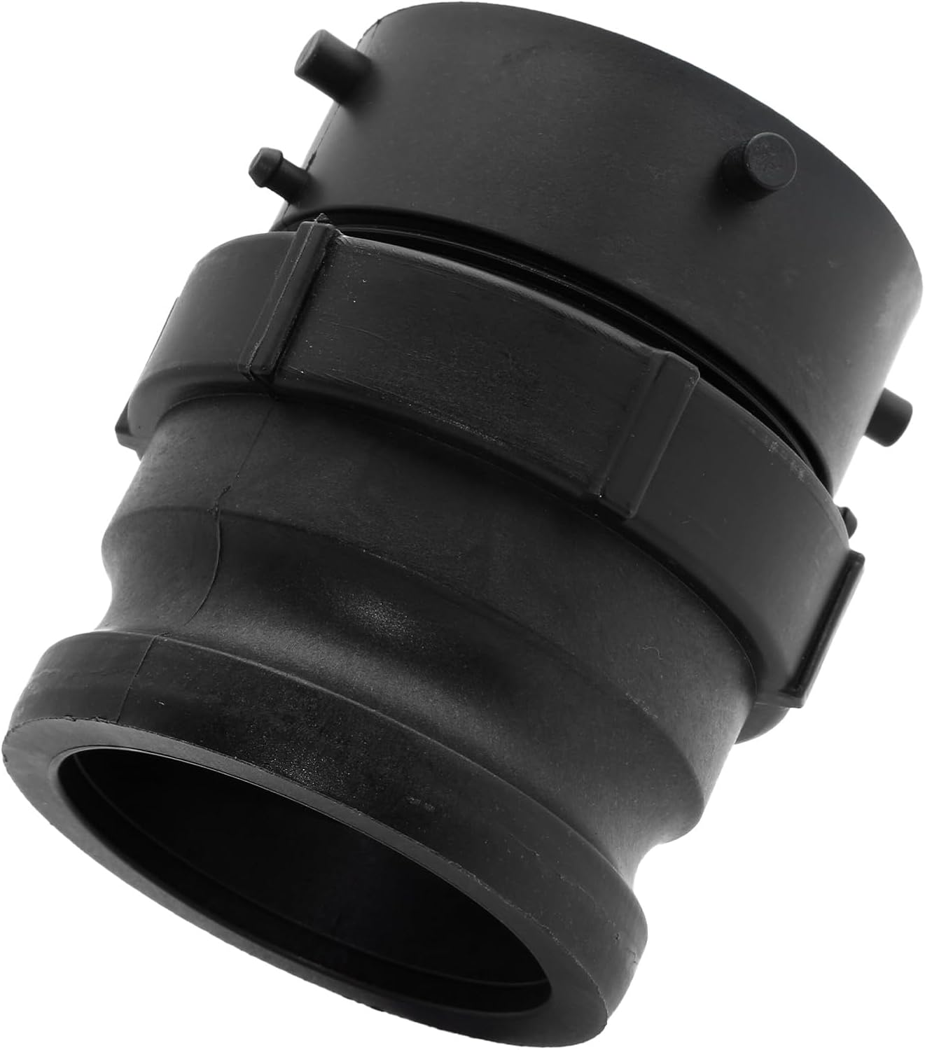 ASTROSYNC RV Sewer Hose Male Bayonet Fitting Converter Black Fit for all Waste Master Replace 360785