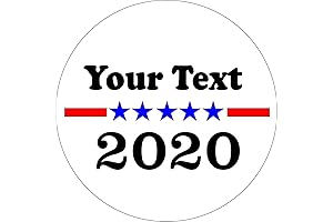 Personalized Name Candidate 2020 Novelty Coaster Set, Customize Vinyl Record Coasters