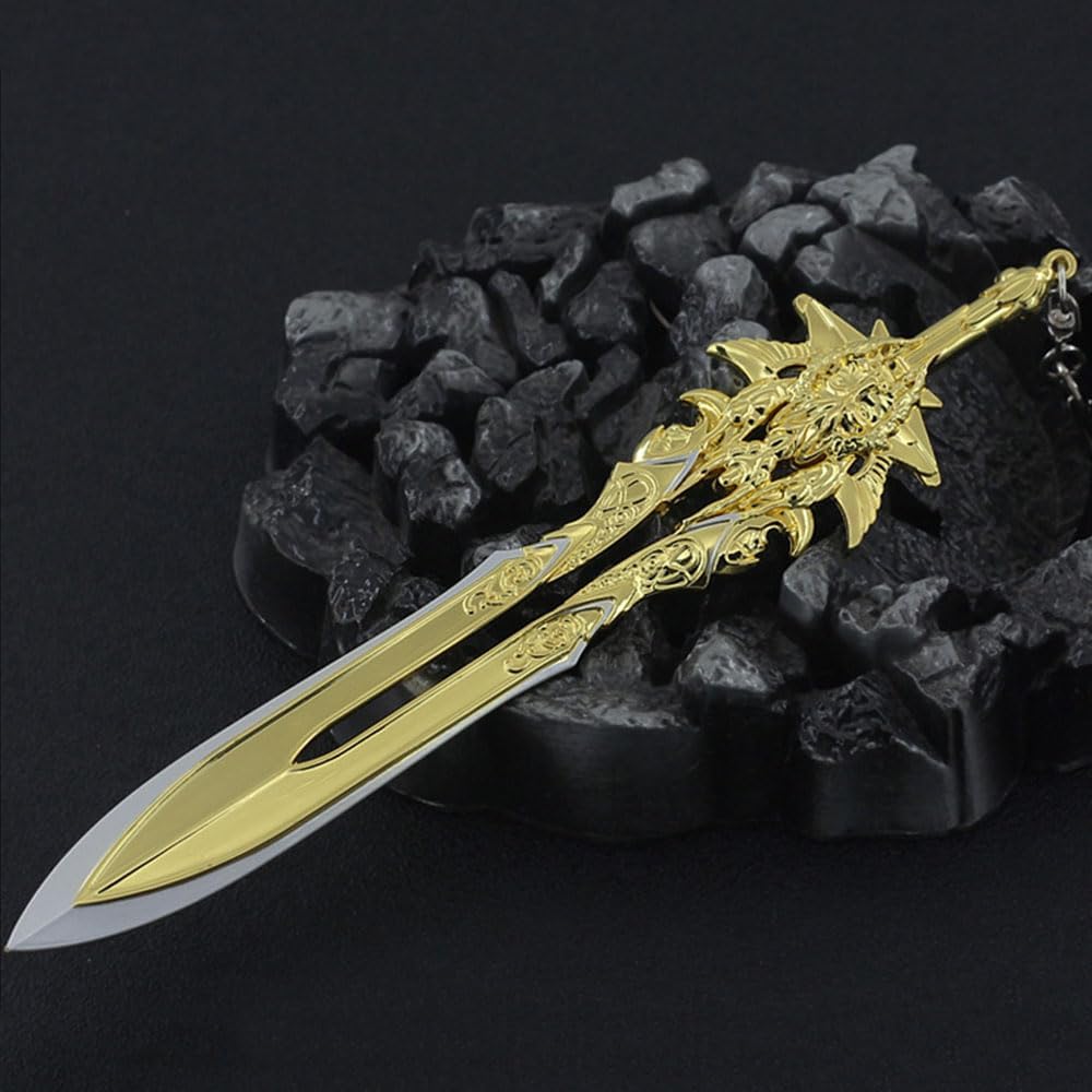 ARAZI GOW Sword of Zeus Model,7.9In/20Cm All Metal,Game Fan Collectibles