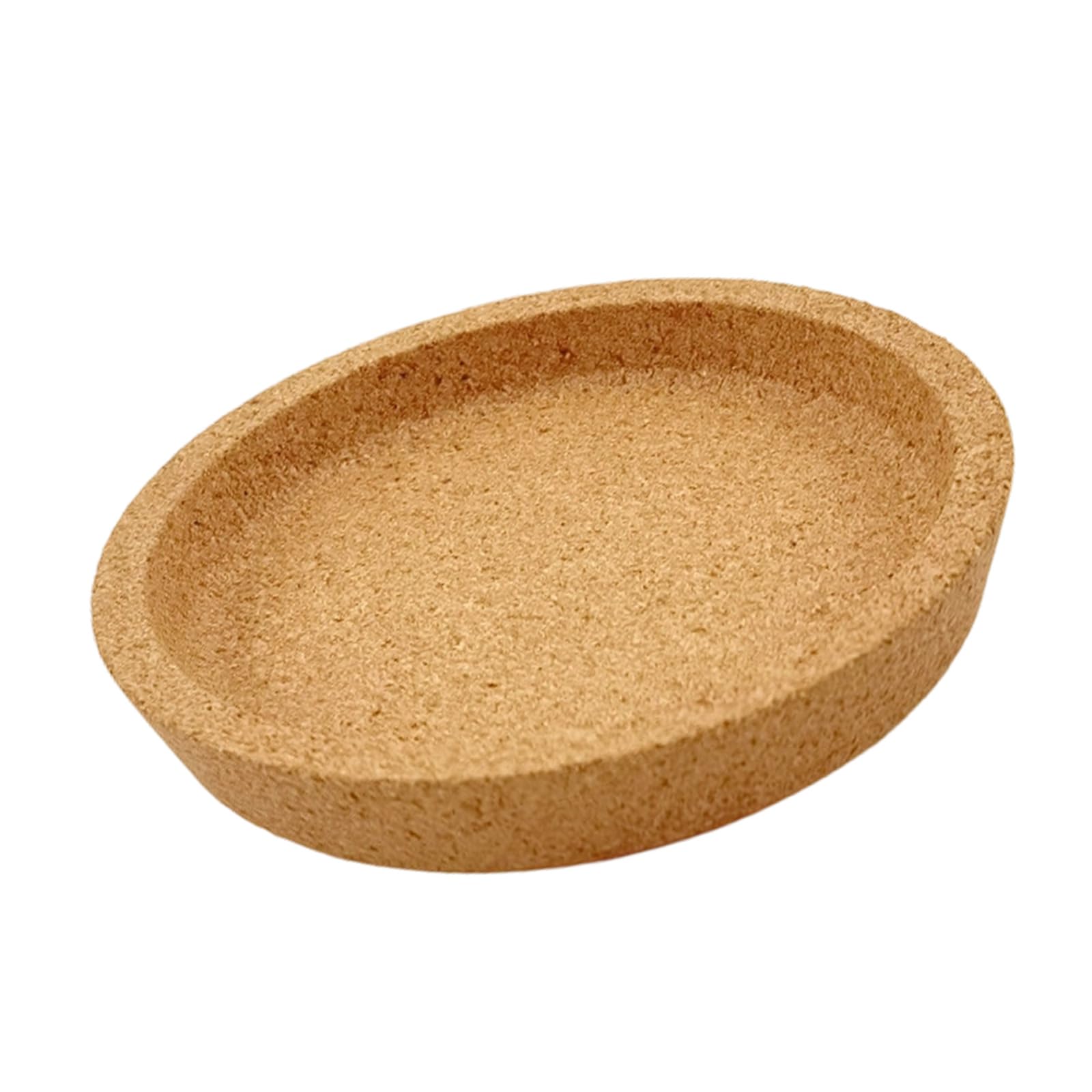Cork Cup Coasters with Raised Lip Round Drink Holders for Drink Absorbent, Coffee Table, Dining Table, Offices Desk Desk Mats