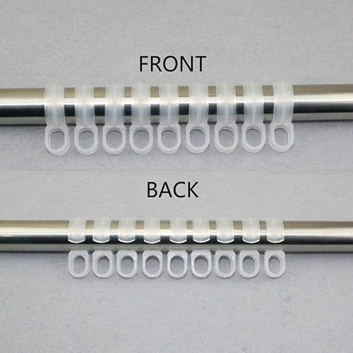 Miniatura 3 de 20 ganchos para colgar a prueba de viento, accesorio de armario, estante de secado de ropa antideslizante, gancho para colgar el viento (para tubo