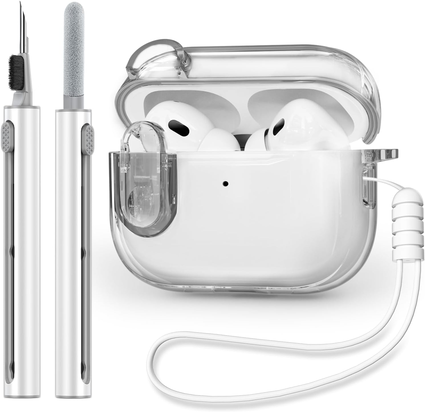 Clear Case Cover for Airpods Pro 2nd/1st Generation with