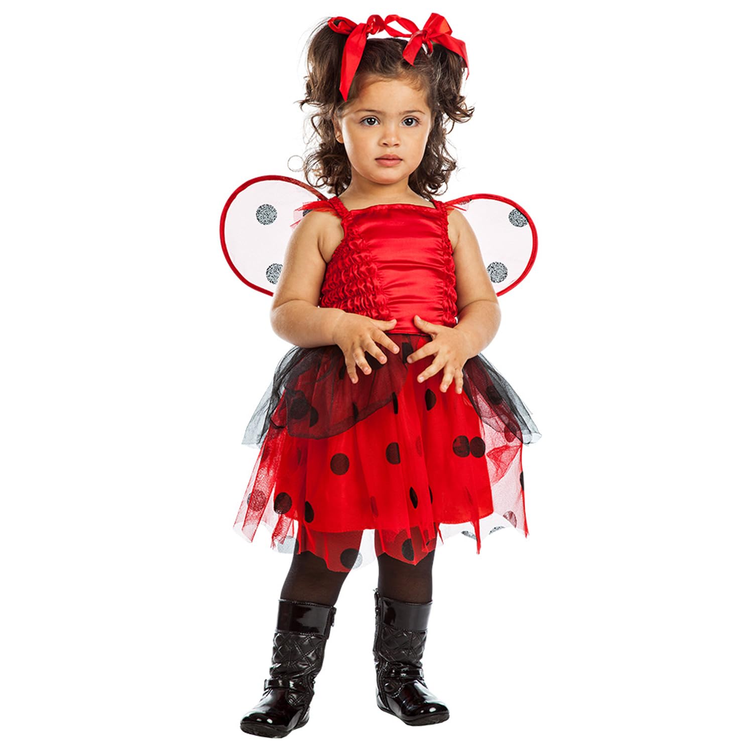 Boland 82401 Ladybird Children's Lovely Ladybug Costume, Multicoloured, 3-4 Jahre