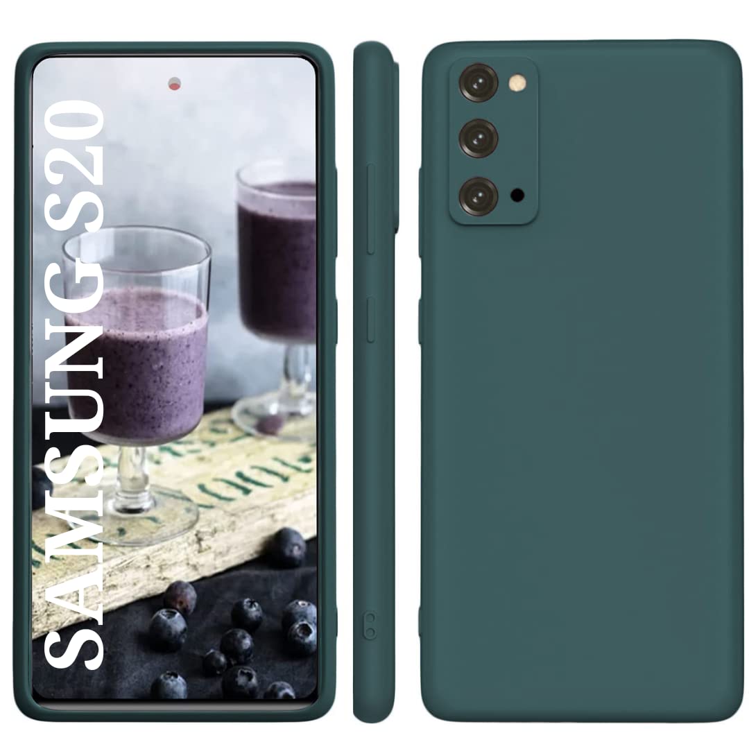 LOXXO® Microfiber Candy Case Compatible for Samsung S20 Smooth Touch Cushion Liquid Soft Silicone Gel Rubber Phone Cases Non-Slip Full Body Protective Shockproof Back Cover (Matcha Green) (B08H86XJLM) Amazon Price History, Amazon Price Tracker