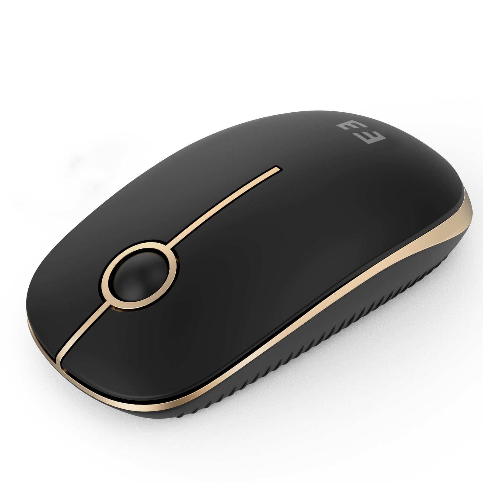 Seenda Kabellose 2,4G Funkmaus 1600 DPI für PC/Laptop/MacBook/Linux - 3 leise Tasten,-links- und rechtshänder geeignet, 