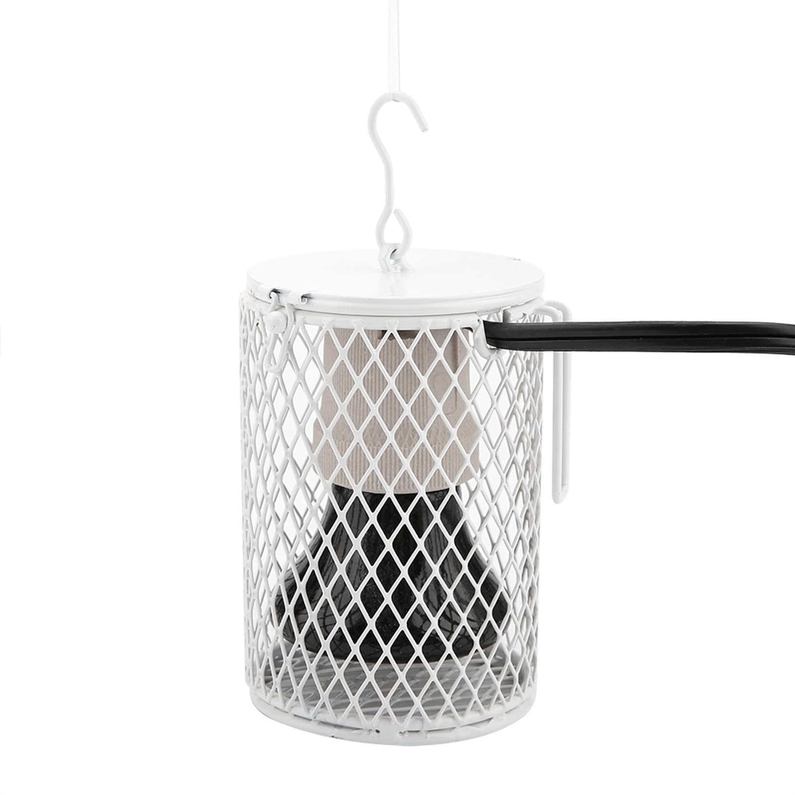 Tbest Ceramic Heat Emitter Reptile Lamp,Bird Heater for Cage,Chicken Coop Heater,Safer Than Brooder Lamps 100W Infrared Ceramic Emitter Heat Light Bulb Lamp Pet Reptile Brooder(White)