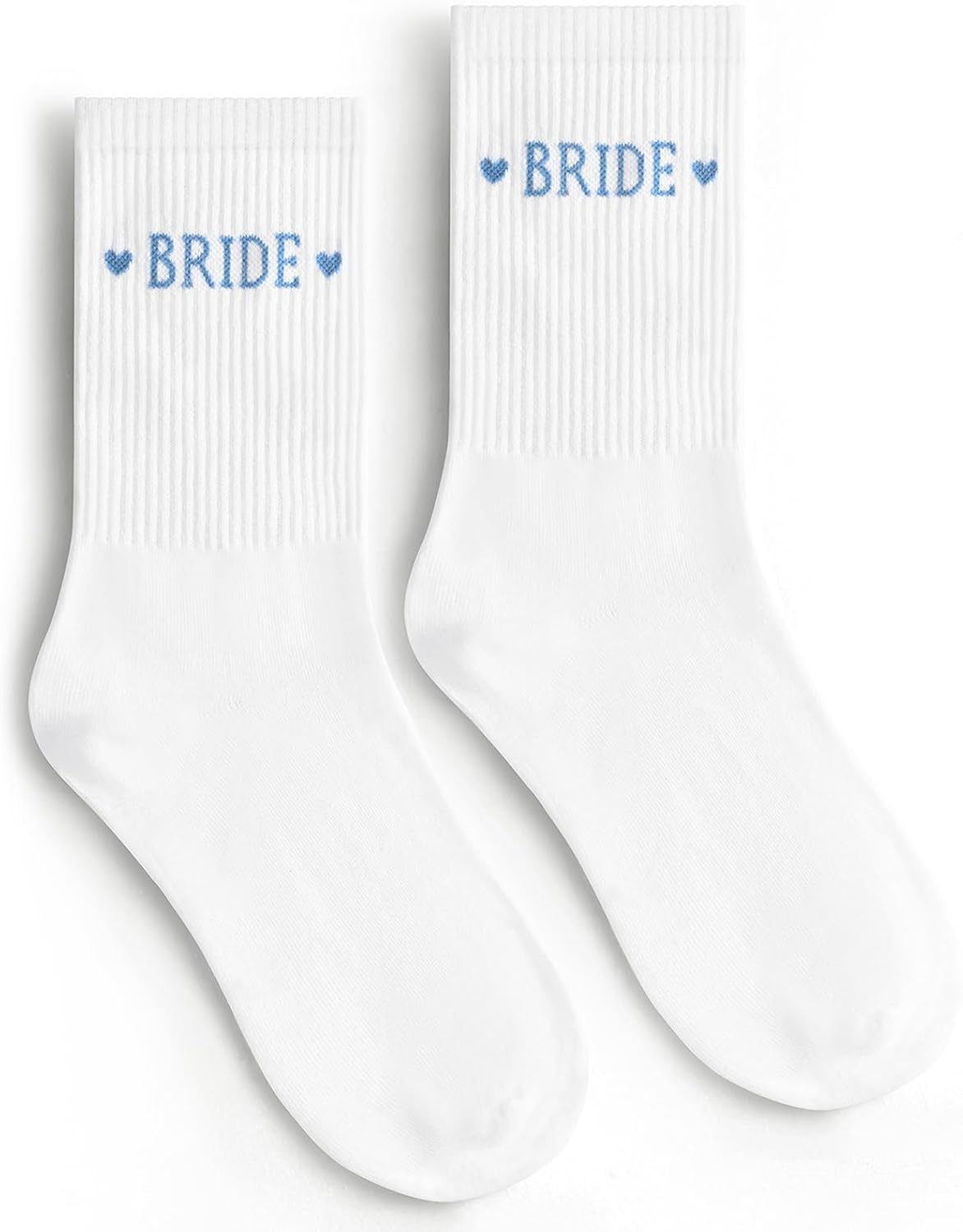 Etercycle Bride Socks, White Blue Bride To Be Martinique Ubuy