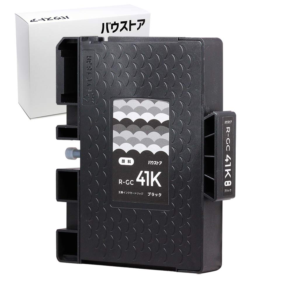 Amazon.co.jp: RICOH GC41K ブラック Mサイズ 顔料 1個 互換インク