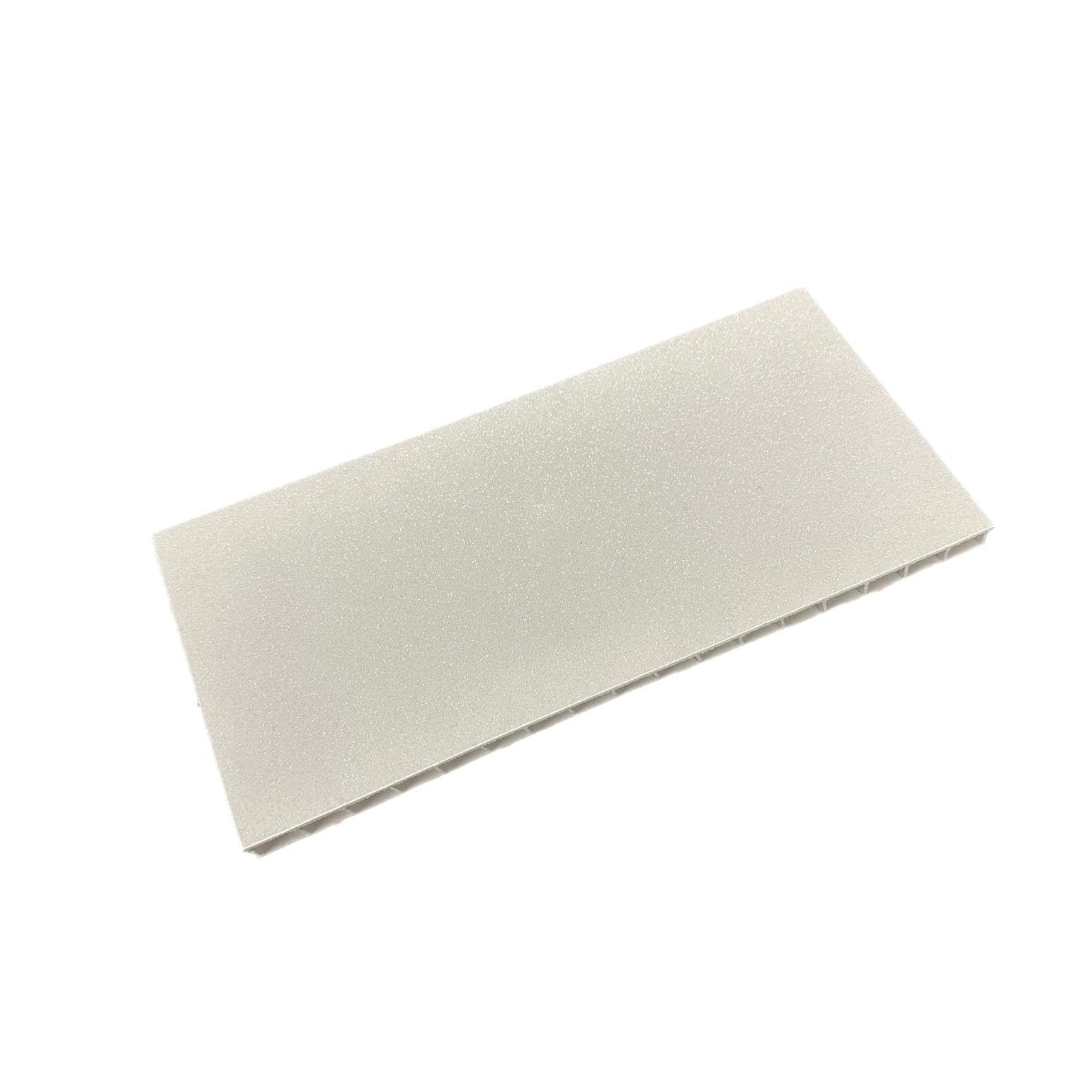 Dbs White Shimmer 10Mm Sample Piece Bathroom Pvc Cladding Wall Shower Panel Sample