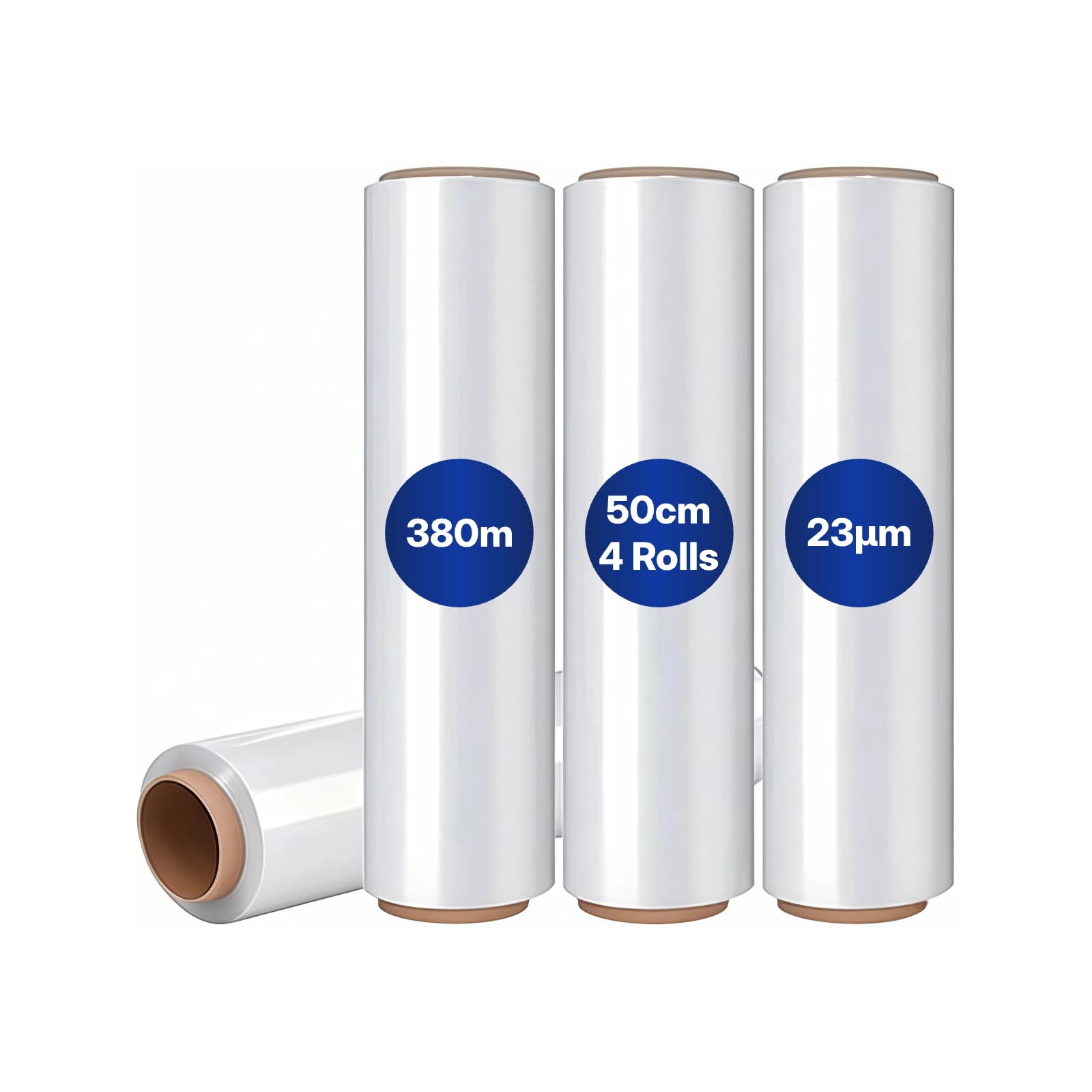 Película elástica; 23 mu de ancho; 500 mm de ancho