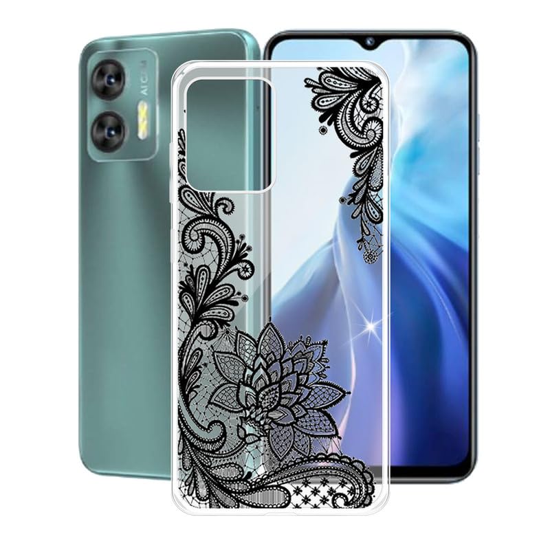Ikiiqii Custodia per Oukitel C35 (6.56) + Vetro Temperato