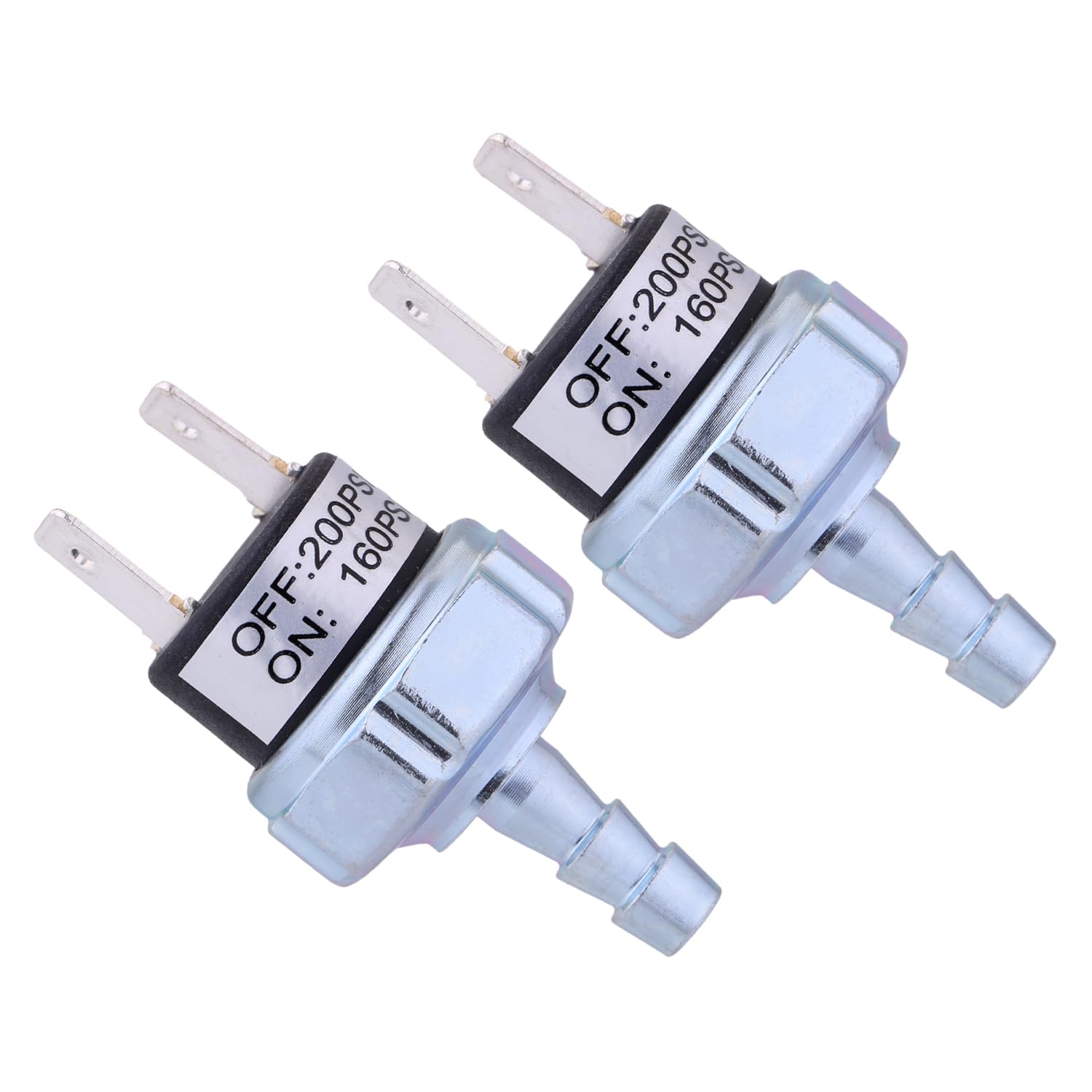 Air Compressor Pressure Switch 160-200 PSI Air Ride Pressure Switch 160 to 200 PSI Pressure Switch for Air Compressors D55168 Replace part N003990 Air