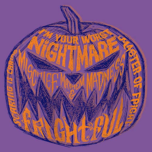 Disney Nightmare Before Christmas Logo Quote Fill Girls Heather T-Shirt2