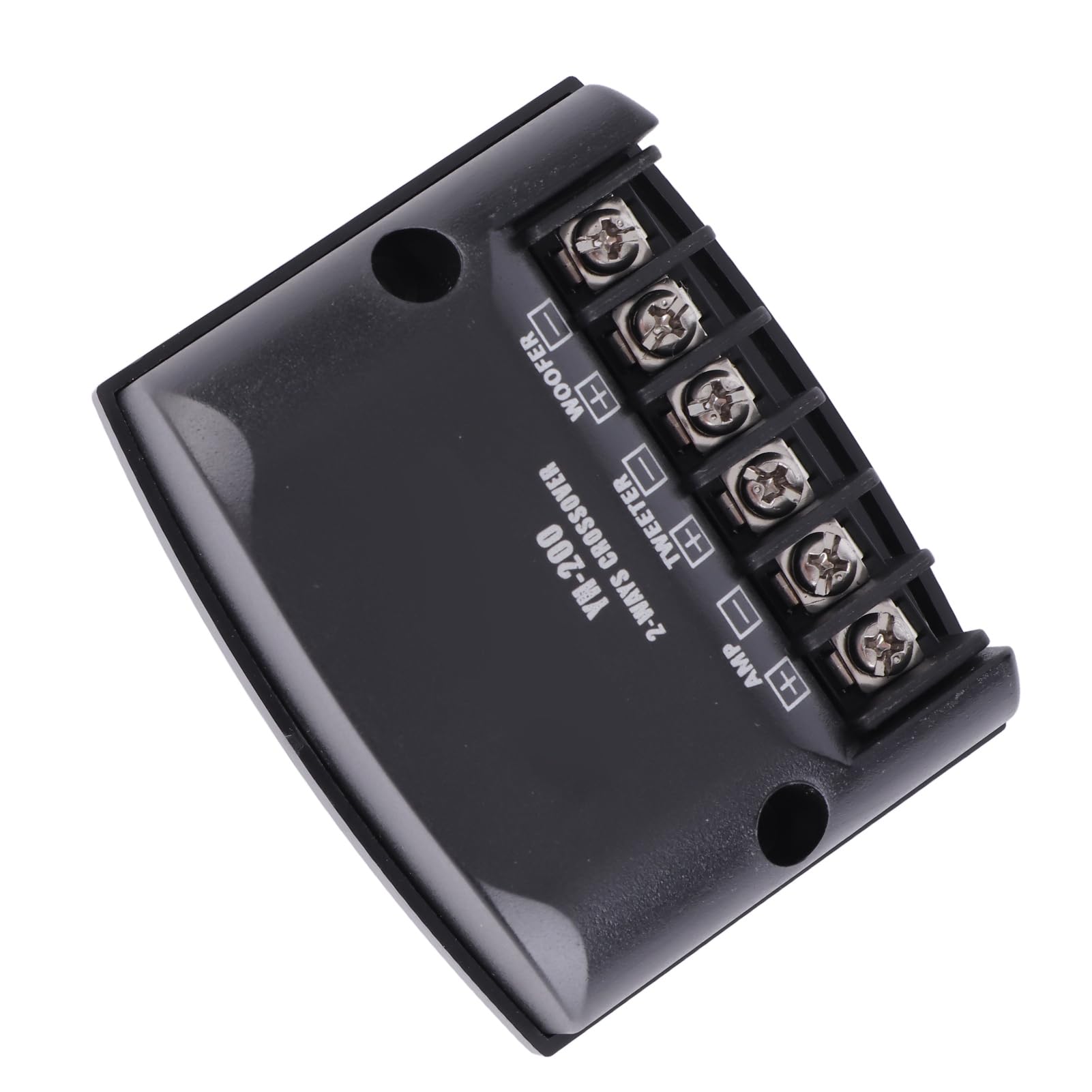 2 Filtros de Vías para Altavoces de Coche Condensadores de Alta Frecuencia Audio Negro para de Sonido Automotriz