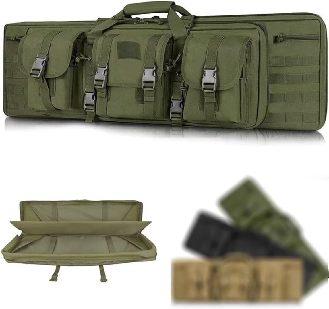 Generico Custodie Per Carabine, Fucile Di Canna Da Pesca Borsa, Adatta Alla Maggior Parte Dei Fucili, Zaino Fucile Caccia, Borsa Per Armi Portatile Per Pesca, Caccia, Tiro Sportivo