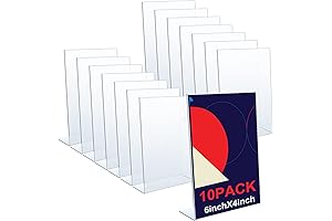 Clear Acrylic Sign Holder 4x6 Frames