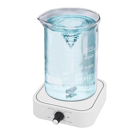 Miniatura 5 de Fockety Magnetic Stirrer, Powerful Electric Mixer for Liquid Mixing, Automatic Stirring Function, Portable and Efficient, with Silent Operation for