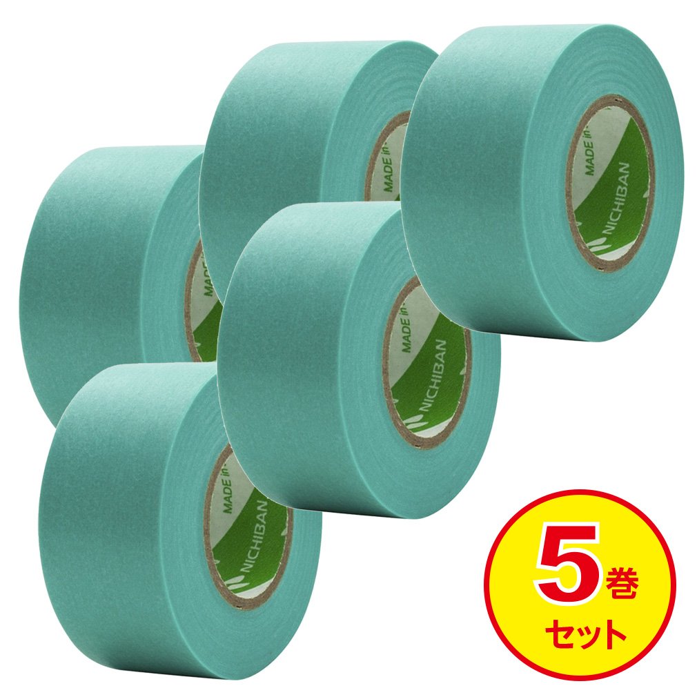 Amazon | ニチバン マスキングテープ 車両用 5巻入 24mm×18m 222H-24