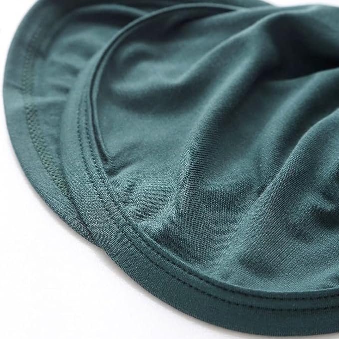 Bow Dream Newborn Baby Girls Knotted Gown Solid Color Jumpsuit with Matching Headband Bonnet Baby Boy Sleeper4