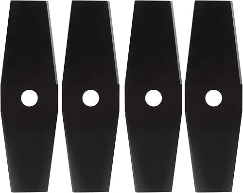 Cortadora de césped negro de 12 pulgadas, cortadora de cepillo, cortadora de césped de jardín, cuchillas de corte de sierra, accesorio de máquina de